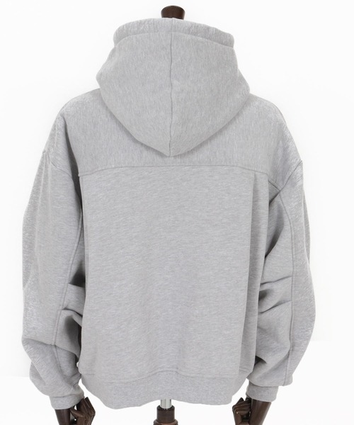 mpa3898- ビッグフーデッド裏起毛ZIPパーカー（パーカー）｜CAMBIO