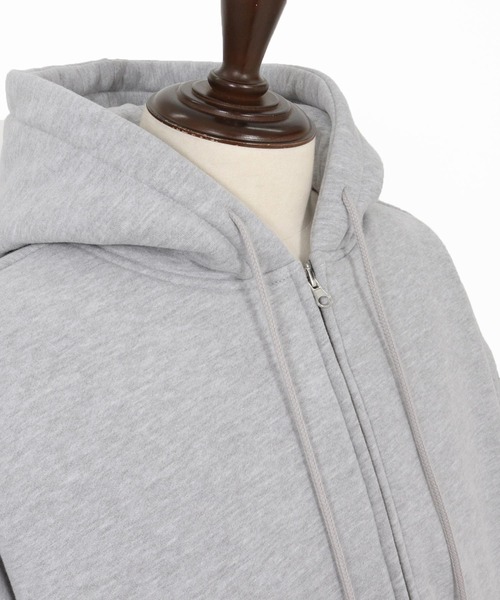 mpa3898- ビッグフーデッド裏起毛ZIPパーカー（パーカー）｜CAMBIO