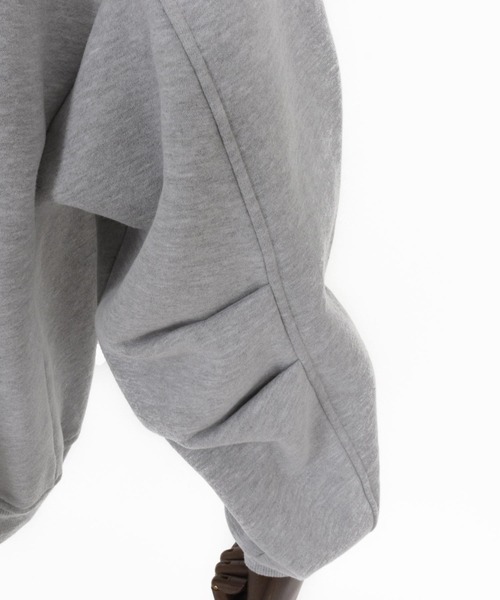 mpa3898- ビッグフーデッド裏起毛ZIPパーカー（パーカー）｜CAMBIO