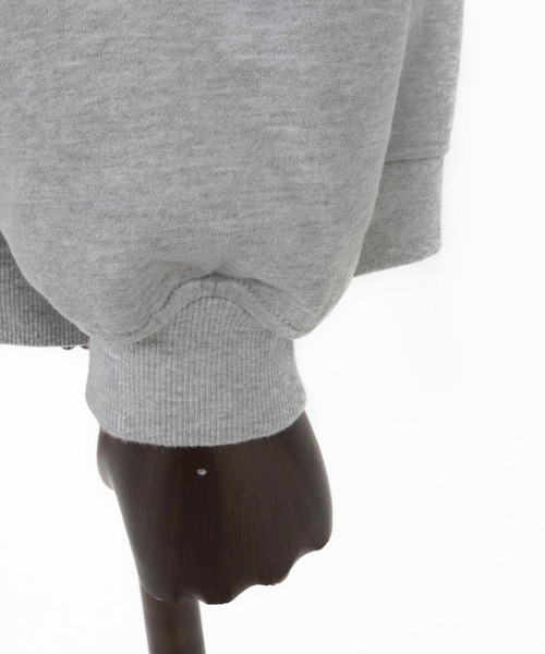 mpa3898- ビッグフーデッド裏起毛ZIPパーカー（パーカー）｜CAMBIO