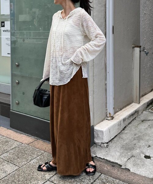 CIAOPANIC TYPY（チャオパニックティピー）の「スウェードスカート