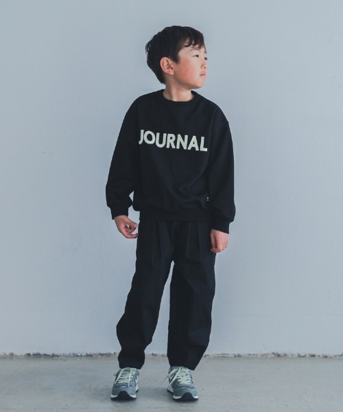 ZERO standerd（ゼロスタンダード）の「zero standard/ゼロスタンダード JOURNAL　トレーナー（スウェット・キッズ・ブラック/パープル/サンドベージュ・160cm/150cm/140cm/130cm/120cm/110cm/100cm）」の10枚目の写真