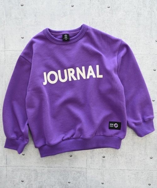 ZERO standerd（ゼロスタンダード）の「zero standard/ゼロスタンダード JOURNAL　トレーナー（スウェット・キッズ・ブラック/パープル/サンドベージュ・160cm/150cm/140cm/130cm/120cm/110cm/100cm）」の13枚目の写真