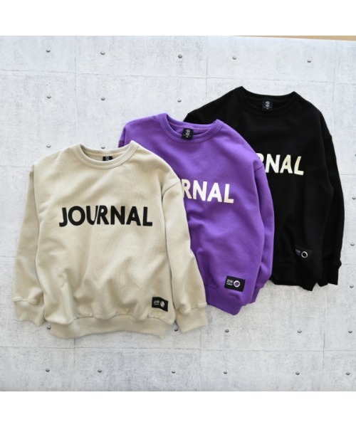 ZERO standerd（ゼロスタンダード）の「zero standard/ゼロスタンダード JOURNAL　トレーナー（スウェット・キッズ・ブラック/パープル/サンドベージュ・160cm/150cm/140cm/130cm/120cm/110cm/100cm）」の15枚目の写真