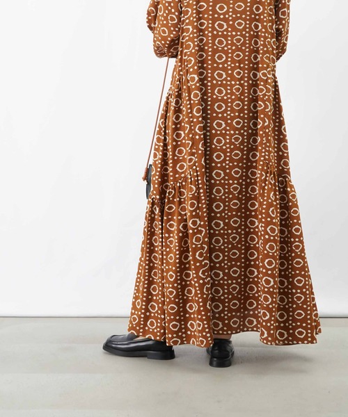 セール】LC/LLL レトロドットプリントワンピース（ワンピース）｜LUCA