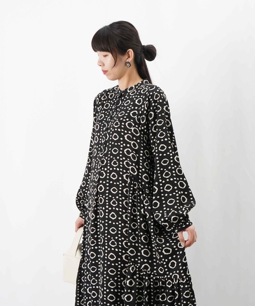 セール】LC/LLL レトロドットプリントワンピース（ワンピース）｜LUCA