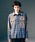 glamb�i�O�����j�́uSplash Damage Flannel Shirt / �X�v���b�V���_���[�W�t�����l���V���c�i�V���c/�u���E�X�j�v�b�u���[