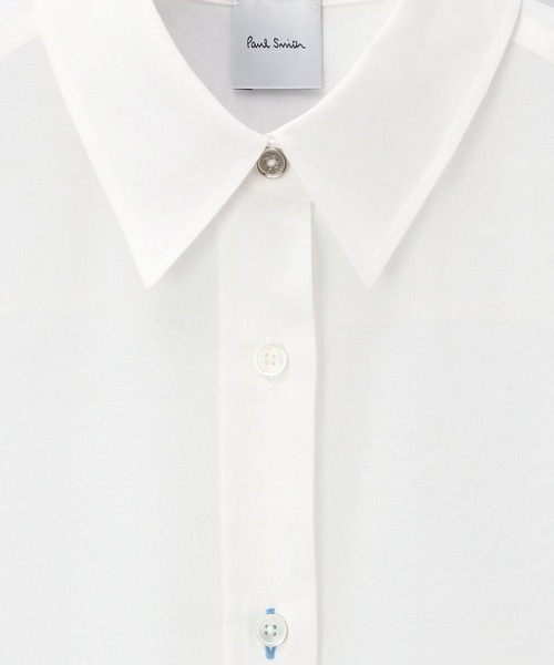 Paul Smith（ポールスミス）の「ウィメンズ クラシック ホワイト ブラウス / 255028 360B（シャツ/ブラウス・レディース・オフホワイト・40）」の2枚目の写真