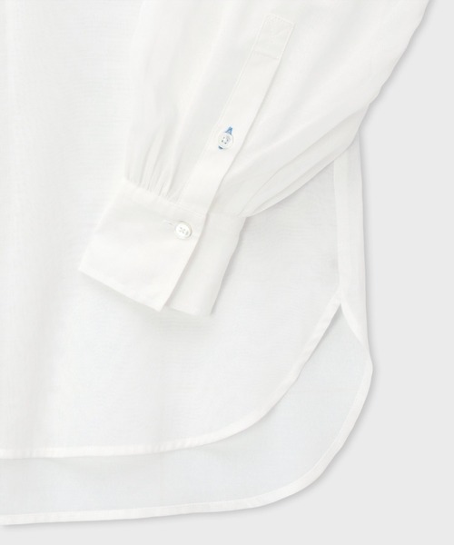 Paul Smith（ポールスミス）の「ウィメンズ クラシック ホワイト ブラウス / 255028 360B（シャツ/ブラウス・レディース・オフホワイト・40）」の4枚目の写真
