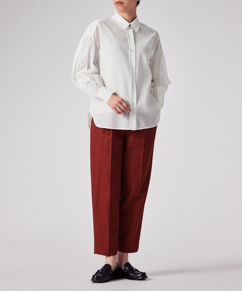 Paul Smith（ポールスミス）の「ウィメンズ クラシック ホワイト ブラウス / 255028 360B（シャツ/ブラウス・レディース・オフホワイト・40）」の7枚目の写真