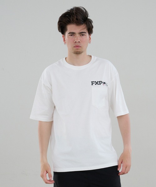 FLASH PACKER(フラッシュパッカー)の「FLASH PACKER フラッシュパッカー / DrySilkyCotton 半袖Tシャツ // XT-MCMC(Tシャツ/カットソー・メンズ・ブルー/ブラック/ホワイト・MEDIUM/X-LARGE/LARGE)」の2枚目の写真