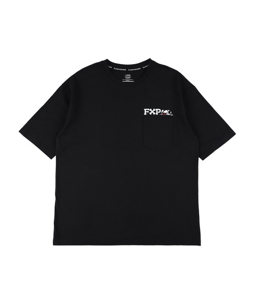 FLASH PACKER(フラッシュパッカー)の「FLASH PACKER フラッシュパッカー / DrySilkyCotton 半袖Tシャツ // XT-MCMC(Tシャツ/カットソー・メンズ・ブルー/ブラック/ホワイト・MEDIUM/X-LARGE/LARGE)」の4枚目の写真