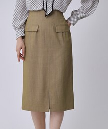 COUP DE CHANCE（クードシャンス）の「【手洗い可／日本製】デニム風ナロータイトスカート（スカート）」