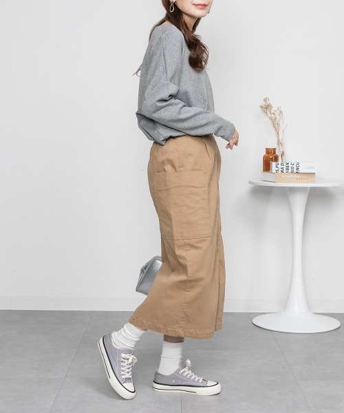 RCD(アールシーディー)の「ストレッチ タイトスカート(スカート・レディース・ブラック/ベージュ/カーキ・M/L/LL)」の20枚目の写真
