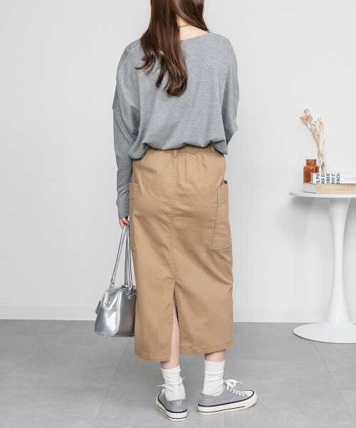RCD(アールシーディー)の「ストレッチ タイトスカート(スカート・レディース・ブラック/ベージュ/カーキ・M/L/LL)」の21枚目の写真