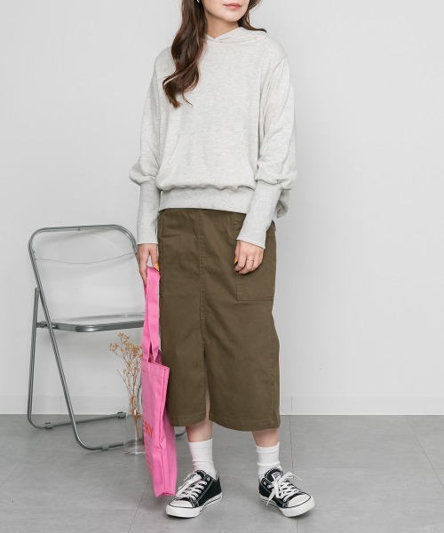 RCD(アールシーディー)の「ストレッチ タイトスカート(スカート・レディース・ブラック/ベージュ/カーキ・M/L/LL)」の22枚目の写真