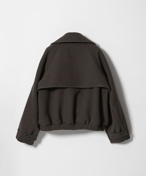 セール】＜CITEN＞ウールライクショートトレンチブルゾン（ブルゾン