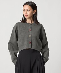 EMMEL REFINES | <EMMEL REFINES>EM HW ビジュー ミニ カーディガン(カーディガン/ボレロ)