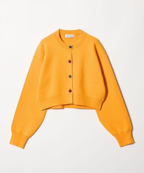 EMMEL REFINES＞EM HW ビジュー ミニ カーディガン（カーディガン