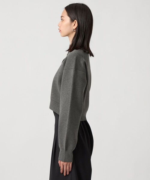 EMMEL REFINES（エメルリファインズ）の「＜EMMEL REFINES＞EM HW ビジュー ミニ カーディガン（カーディガン/ボレロ・レディース・ネイビー/イエロー/グレー・FREE）」の21枚目の写真