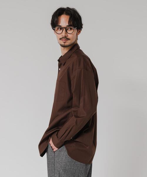 THOMAS MASON(トーマス メイソン)の「『一部WEB限定カラー』THOMAS MASON OVER SHIRTS(シャツ/ブラウス・メンズ・ホワイト/ブラック/ブラウン/グリーン/ブルー系その他/ロイヤルブルー・SMALL/MEDIUM/LARGE/X-LARGE)」の9枚目の写真