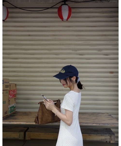 JUMELLE（ジュメロ）の「小花柄リブワンピース（ワンピース・レディース・アイボリー・FREE）」の8枚目の写真