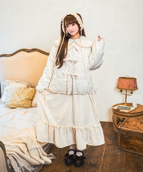 セール】【クティールとレトロ】2WAYアソートキルティングジャケット