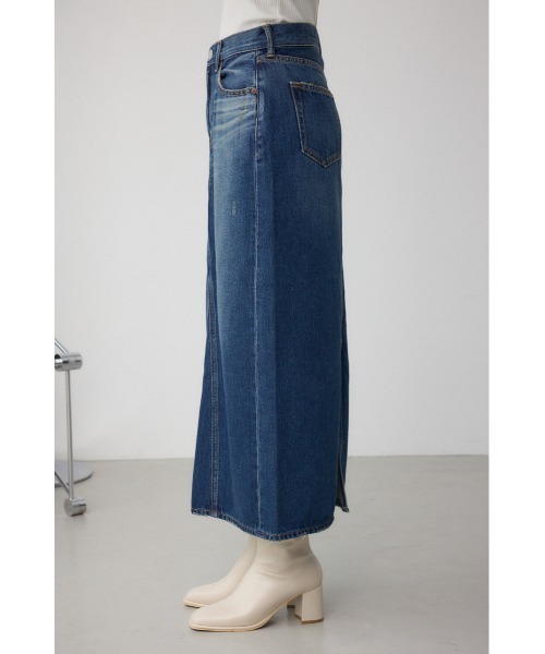 AZUL by moussy（アズールバイマウジー）の「AZUL DENIM VENUSストレートスカート（デニムスカート・レディース・ブルー/ライトブルー・SMALL/MEDIUM/LARGE）」の15枚目の写真