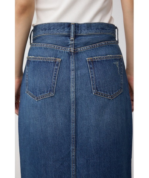 AZUL by moussy（アズールバイマウジー）の「AZUL DENIM VENUSストレートスカート（デニムスカート・レディース・ブルー/ライトブルー・SMALL/MEDIUM/LARGE）」の18枚目の写真