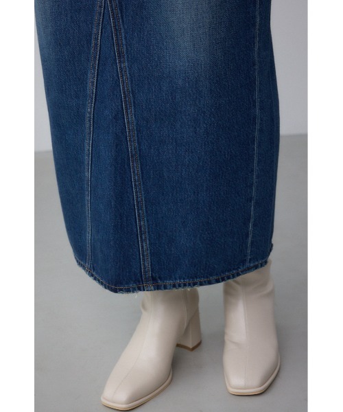 AZUL by moussy（アズールバイマウジー）の「AZUL DENIM VENUSストレートスカート（デニムスカート・レディース・ブルー/ライトブルー・SMALL/MEDIUM/LARGE）」の20枚目の写真