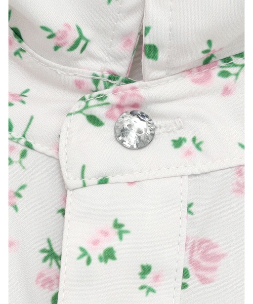 Little sunny bite(リトルサニーバイト)の「【8】【it】【Little Sunny Bite】floral shirts(シャツ/ブラウス・レディース・ブラック/ピンク/ホワイト・MEDIUM/SMALL)」の9枚目の写真