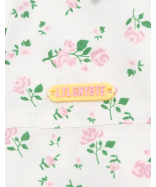 Little sunny bite(リトルサニーバイト)の「【8】【it】【Little Sunny Bite】floral shirts(シャツ/ブラウス・レディース・ブラック/ピンク/ホワイト・MEDIUM/SMALL)」の10枚目の写真