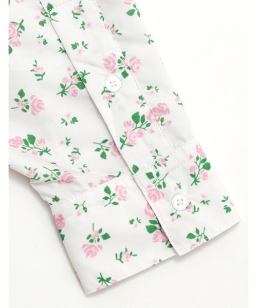 Little sunny bite(リトルサニーバイト)の「【8】【it】【Little Sunny Bite】floral shirts(シャツ/ブラウス・レディース・ブラック/ピンク/ホワイト・MEDIUM/SMALL)」の14枚目の写真