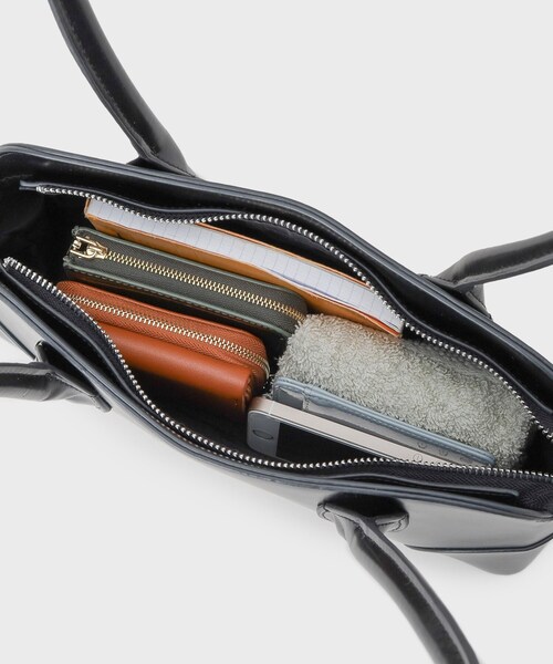 GALLEST（ギャレスト）の「ロングショルダーバッグ（ショルダーバッグ・レディース・ブラウン系その他/ブラック・00）」の9枚目の写真