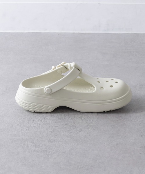 crocs(クロックス)の「【Crocs】Classic Mary Jane Clog クラシック メリージェーンクロッグ(サンダル・レディース・ブラック/アイボリー/パープル・22cm/23cm/24cm/25)」の5枚目の写真