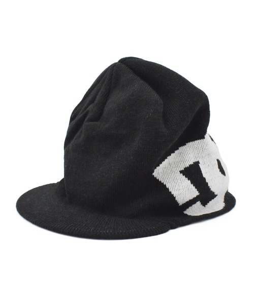 DC（ディーシー）の「DC/ディーシー Big Star Visor ビーニー ニット帽 DBE254223（ニットキャップ/ビーニー・メンズ・ブラック・FREE）」の6枚目の写真