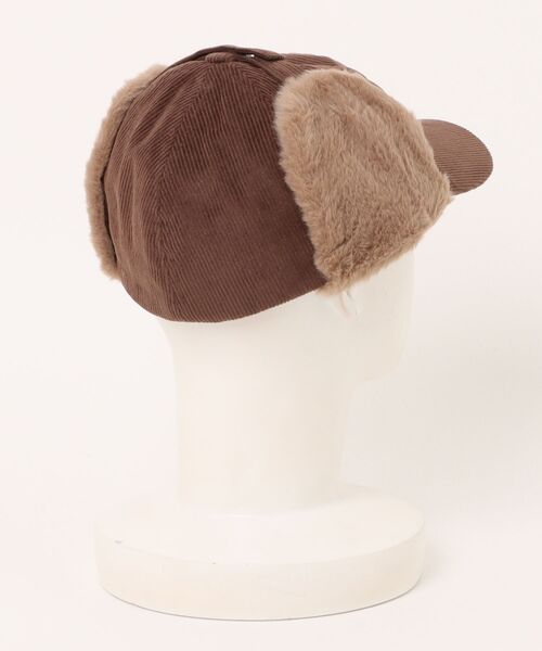 ROXY(ロキシー)の「ROXY/ロキシー キャップ BELLIS FLIGHT CAP RCP254609T(キャップ・レディース・ブラウン/オフホワイト/ブラック・FREE)」の4枚目の写真