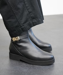 CAMINANDO（カミナンド）の「CAMINANDO / カミナンド BUCKLE SHORT BOOTS (25105W) バックル ショートブーツ（ブーツ）」