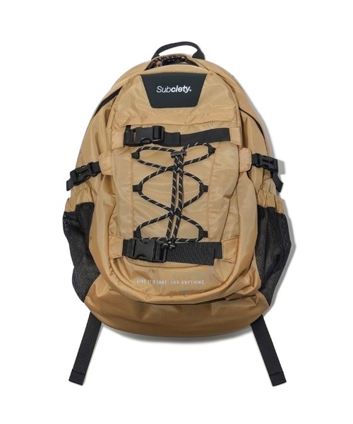 Subciety(サブサエティ)の「Backpack-Nomad-(バックパック/リュック・メンズ・ブラック/ベージュ・FREE)」の5枚目の写真