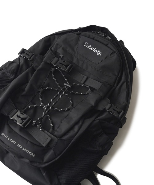 Subciety(サブサエティ)の「Backpack-Nomad-(バックパック/リュック・メンズ・ブラック/ベージュ・FREE)」の11枚目の写真