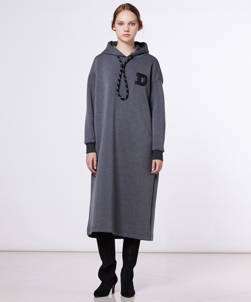 タグ付DOUBLE STANDARD CLOTHINGプルオーバーワンピース Dロゴ NOモノフィラエアクッションワンピース（ワンピース）｜DOUBLE