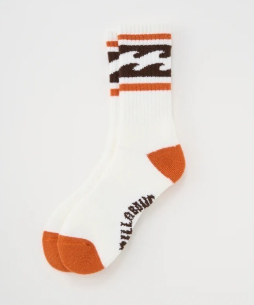 BILLABONG（ビラボン）の「BILLABONG/ビラボン ソックス WINTER HIGH SOCKS BF012-940（ソックス/靴下・メンズ・グレー/ブラック/グリーン/オレンジ・FREE）」の4枚目の写真