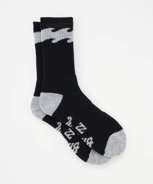 BILLABONG（ビラボン）の「BILLABONG/ビラボン ソックス WINTER HIGH SOCKS BF012-940（ソックス/靴下・メンズ・グレー/ブラック/グリーン/オレンジ・FREE）」の6枚目の写真
