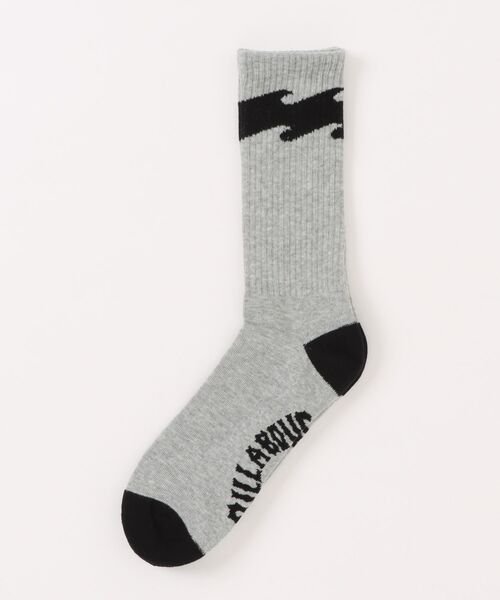 BILLABONG（ビラボン）の「BILLABONG/ビラボン ソックス WINTER HIGH SOCKS BF012-940（ソックス/靴下・メンズ・グレー/ブラック/グリーン/オレンジ・FREE）」の14枚目の写真