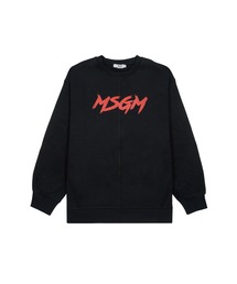 MSGM KIDS（エムエスジーエムキッズ）の「【NEW】MSGM KIDS グラフィティロゴ スウェットシャツ（スウェット・キッズ）」