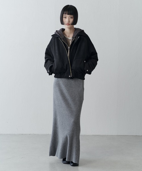 Lui's(ルイス)の「スウェードZIPブルゾン(ブルゾン・レディース・ブラウン系その他/ブラック・FREE)」の14枚目の写真