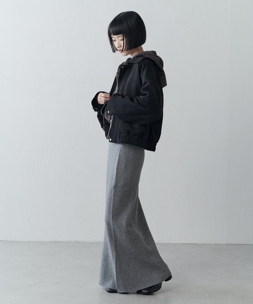 Lui's(ルイス)の「スウェードZIPブルゾン(ブルゾン・レディース・ブラウン系その他/ブラック・FREE)」の15枚目の写真