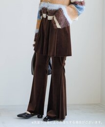 Kastane | 【WEB・一部店舗限定/2サイズ展開/低身長サイズ】ベロアスカパンSET(その他パンツ)