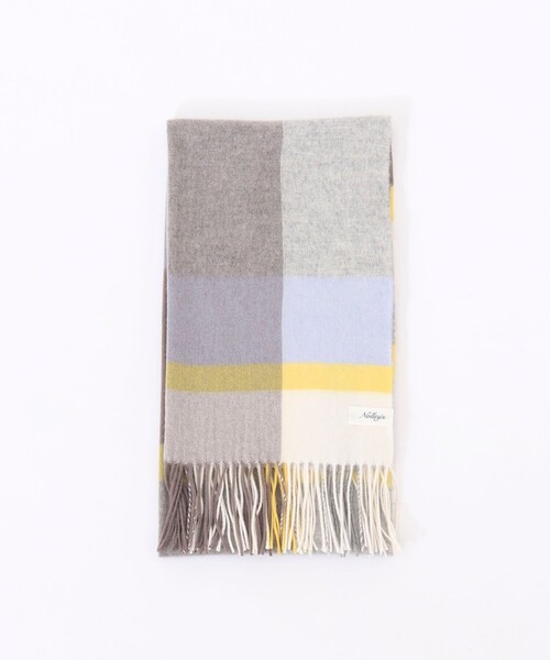 NOLLEY’S（ノーリーズ）の「チェックストール（ストール/ショール・レディース・ブルー系その他/ホワイト系その他/パープル系その他/レッド系その他・FREE）」の17枚目の写真