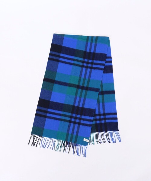 NOLLEY’S（ノーリーズ）の「チェックストール（ストール/ショール・レディース・ブルー系その他/ホワイト系その他/パープル系その他/レッド系その他・FREE）」の18枚目の写真